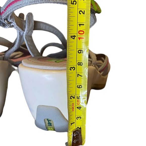 Sandals Adventure On Outdoor Wedge Sandals Size 10.5M Woven Straps - Picture 3 of 9